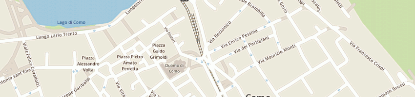 Mappa della impresa studio clerici di dottapassarelli ragnmolteni dottpleoni a COMO