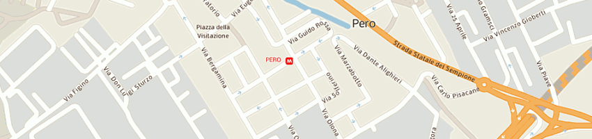 Mappa della impresa ferraro anna a PERO