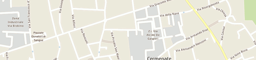 Mappa della impresa studio professionale drluigi golfetto a CERMENATE