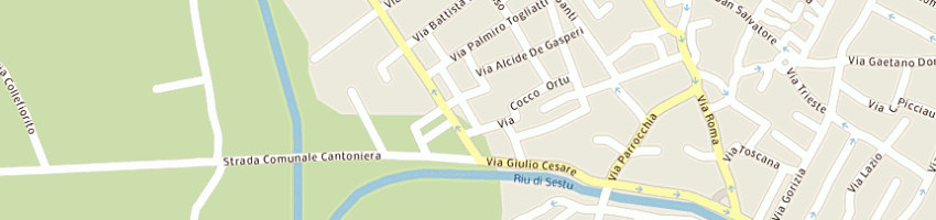 Mappa della impresa rekord di grosso giambattista e c sas rekord sas a CAGLIARI