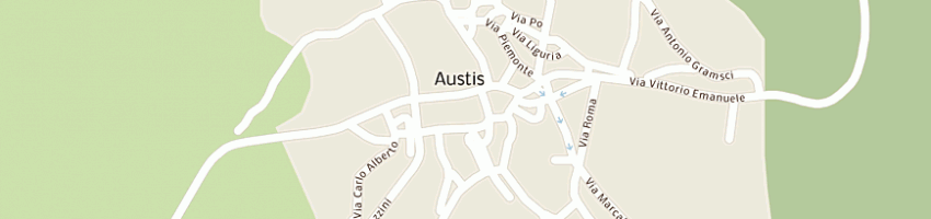 Mappa della impresa albergo ristorante frores de monte a AUSTIS