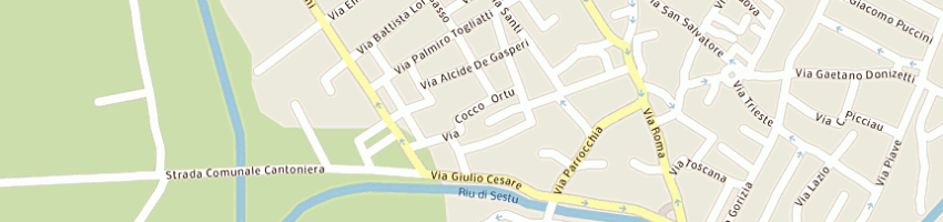 Mappa della impresa scuola materna dr a manunza a SESTU