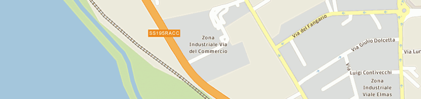 Mappa della impresa st remy confezioni a CAGLIARI