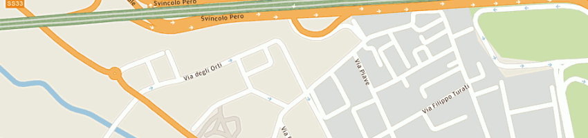 Mappa della impresa autotrasporti calabrese marco a PERO