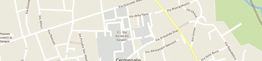 Mappa della impresa accordi fernando a CERMENATE