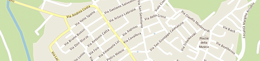 Mappa della impresa banca intesa spa a CAGLIARI