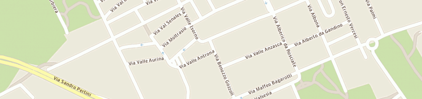 Mappa della impresa l'autoradio di di invernizzi antonio a MILANO