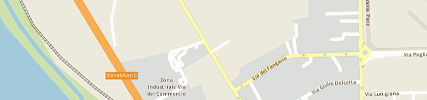 Mappa della impresa soc esse emme auto di spiga mimo e c sas a CAGLIARI