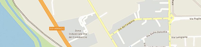 Mappa della impresa ente autonomo del flumendosa a CAGLIARI