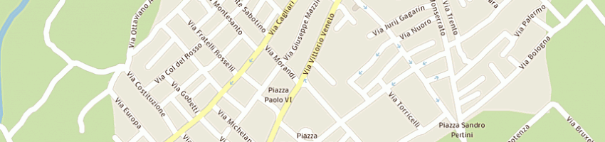 Mappa della impresa mecar (srl) a SESTU
