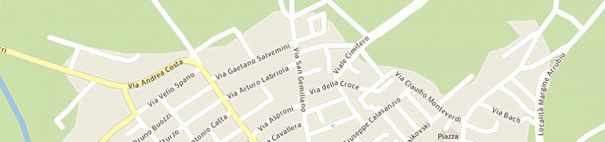 Mappa della impresa soctranscavi di argiolas giuseppe e csnc a SESTU