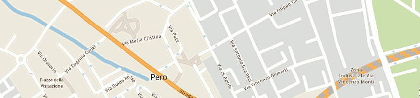 Mappa della impresa autotrasporti rania sas di rania gaetano e c a PERO