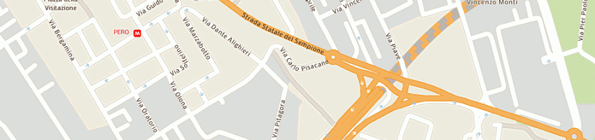 Mappa della impresa pessina snc di luigi e sergio a PERO