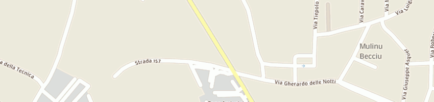Mappa della impresa medifarma srl a CAGLIARI