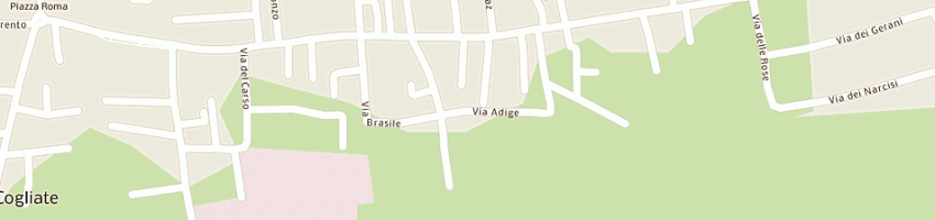 Mappa della impresa uboldi renato a COGLIATE