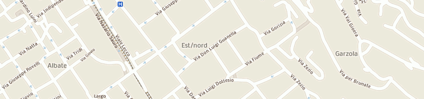 Mappa della impresa pascot sas di lauritano antonio e c a COMO