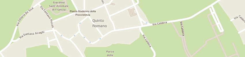 Mappa della impresa coop edificatrice ferruccio degradi a MILANO