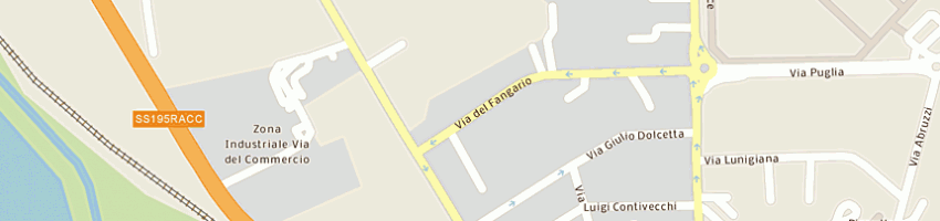 Mappa della impresa fara srl a CAGLIARI