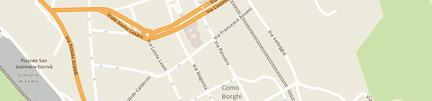 Mappa della impresa di gloria fabrizio a COMO
