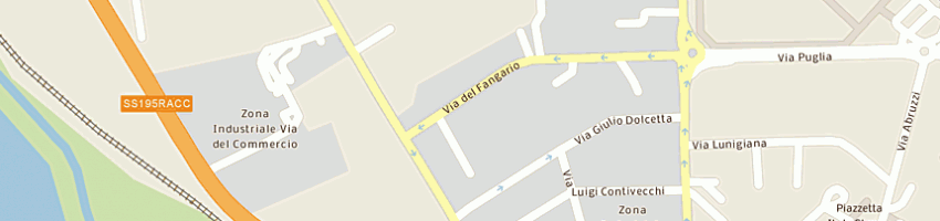Mappa della impresa elabora srl a CAGLIARI