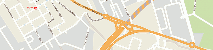 Mappa della impresa assicurazioni sessa di ing gianmichele sessa vitali e c sas a MILANO