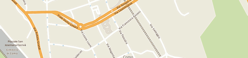 Mappa della impresa video4u srl a COMO