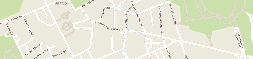 Mappa della impresa cuneo fabio a MILANO
