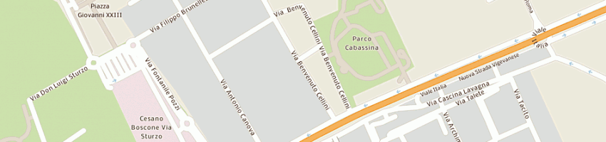 Mappa della impresa isi ingegneria dei sistemi informativi (srl) a MILANO