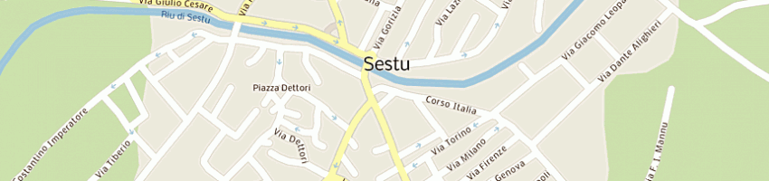 Mappa della impresa porcu silvio a SESTU