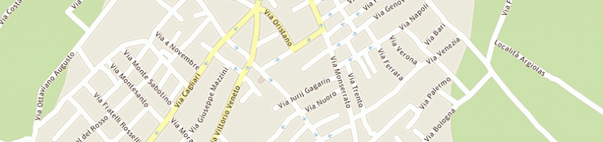 Mappa della impresa mura dino a CAGLIARI
