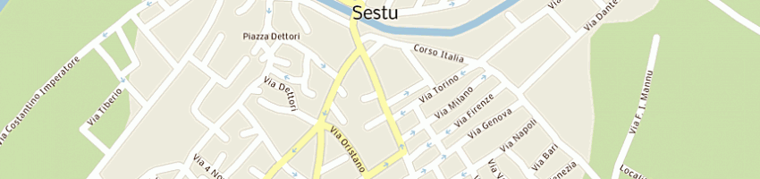 Mappa della impresa mocci riccardo a SESTU