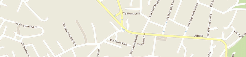 Mappa della impresa ditta alberti di guglielmetti rossana a COMO