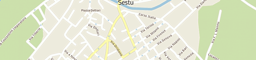 Mappa della impresa mondial foto di b guantini e c snc a SESTU