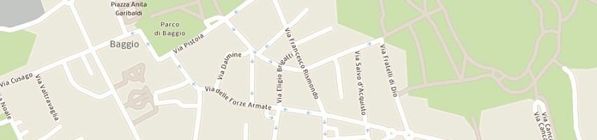 Mappa della impresa curi auto snc di rignanese domenico e rignanese marco a MILANO