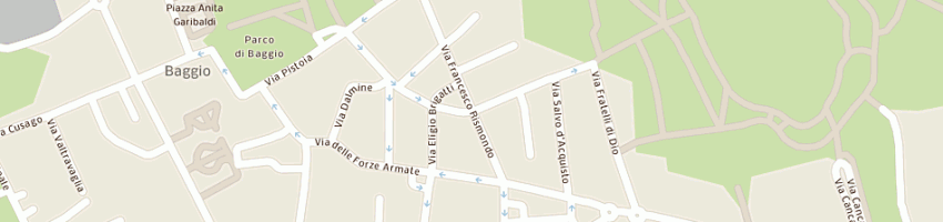 Mappa della impresa med machines electronics data srl a MILANO