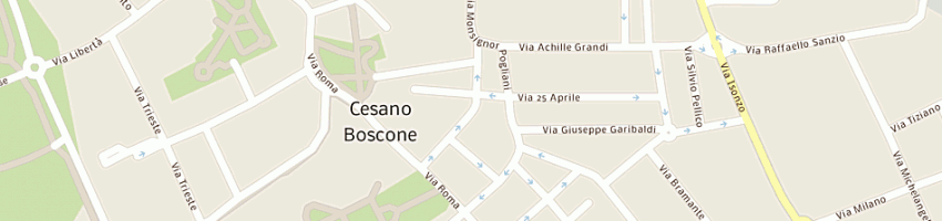Mappa della impresa stemar snc di marianna perini e c a CESANO BOSCONE