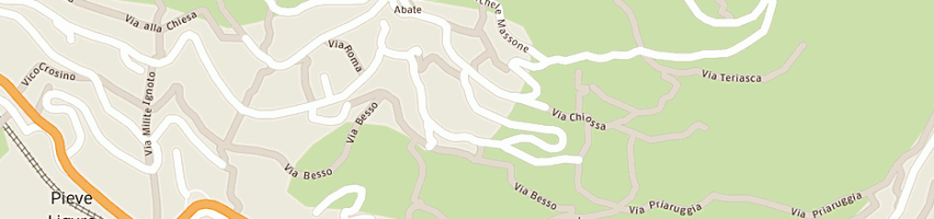 Mappa della impresa comune a PIEVE LIGURE