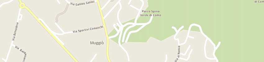 Mappa della impresa pasina piero a COMO