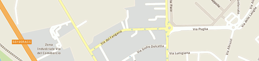 Mappa della impresa fadda fratelli e c (sas) a CAGLIARI