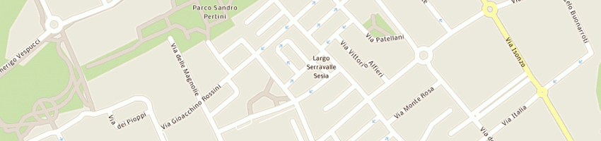 Mappa della impresa ricotta salvatore a CESANO BOSCONE