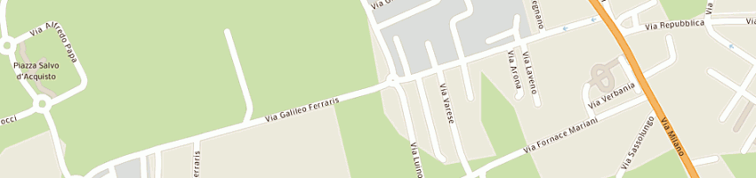 Mappa della impresa ams srl a BOLLATE