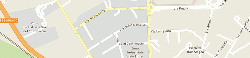 Mappa della impresa ellebi snc di lai giorgio e c a CAGLIARI
