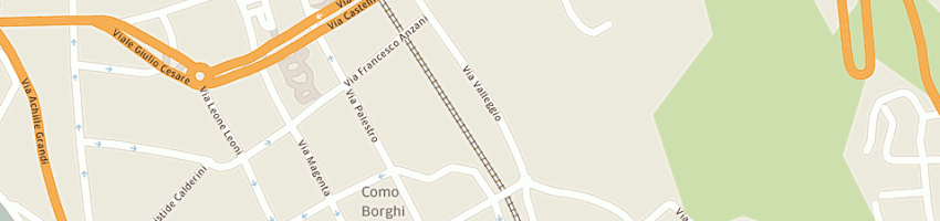 Mappa della impresa centodieci srl a COMO