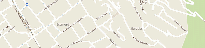 Mappa della impresa oldrini de col renato a COMO