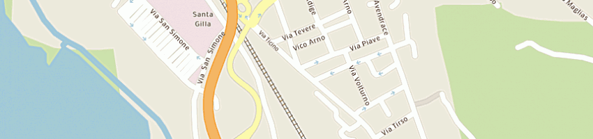 Mappa della impresa vai auto srl a CAGLIARI