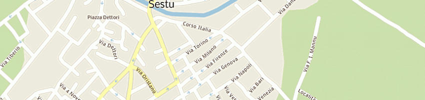 Mappa della impresa mezzini domenico vittorio a CAGLIARI