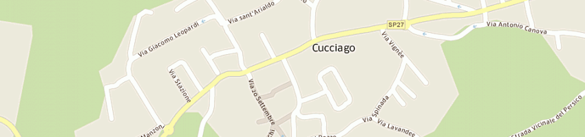 Mappa della impresa il sughero sas a CUCCIAGO