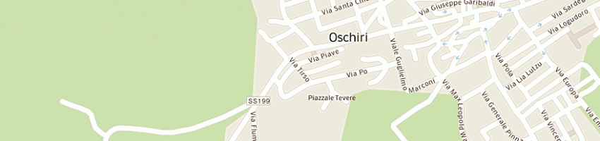 Mappa della impresa rossini e ferri snc di ferri giovanna e c a OSCHIRI
