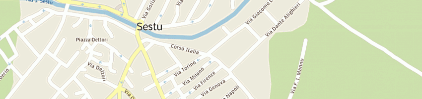 Mappa della impresa tiscali formaggi a SESTU