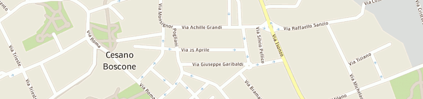 Mappa della impresa spadone mauro a CESANO BOSCONE